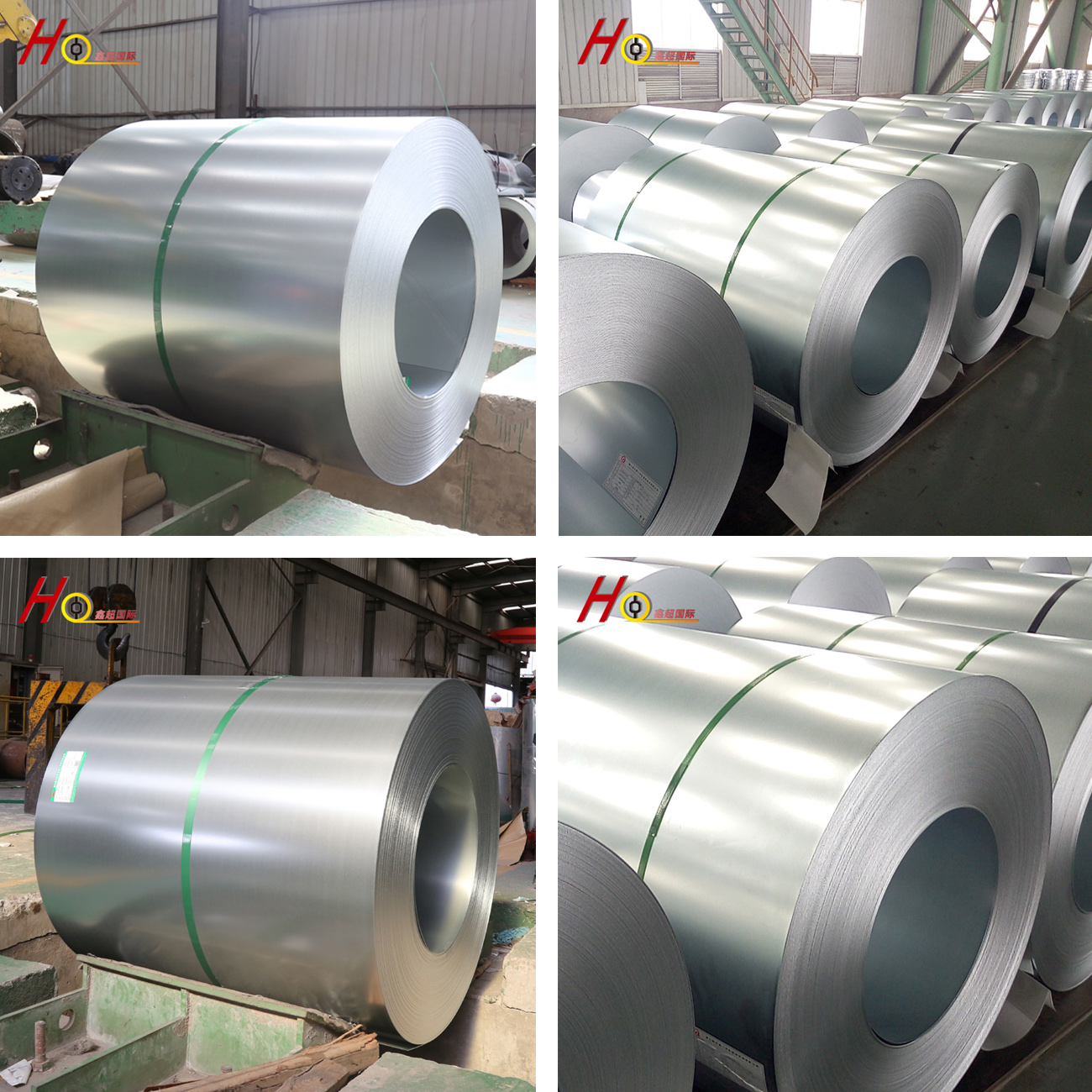 Galvanized Steel Coils Zero Spangle Tianjin Zinc Galv International